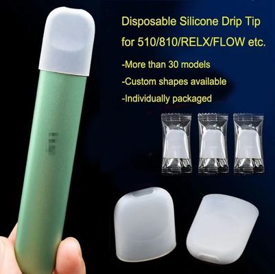 Mẹo nhỏ giọt bằng silicon không mùi dùng một lần, Nắp ống ngậm bằng cao su đa lớp