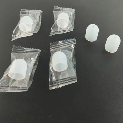 Mẹo nhỏ giọt bằng silicon không mùi dùng một lần, Nắp ống ngậm bằng cao su đa lớp