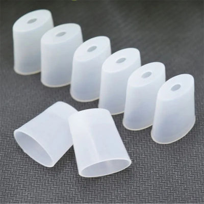 Mẹo nhỏ giọt bằng silicon không mùi dùng một lần, Nắp ống ngậm bằng cao su đa lớp