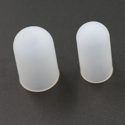 Cot ngón tay silicon trắng không thấm nước, tay áo nén silicon không độc hại
