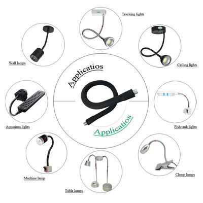 Ống dẻo silicon bền chịu nhiệt, ống cổ ngỗng bằng nhựa chống lão hóa