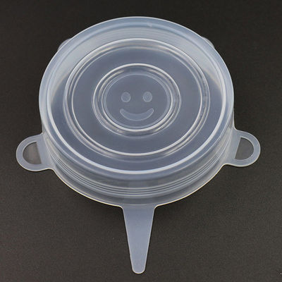 Vỏ bọc thực phẩm bằng silicon thực tế vô hại, nắp đậy bằng silicon có thể co giãn đa năng