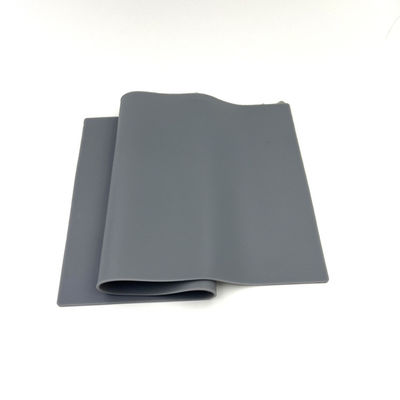 Tấm cao su silicon có thể co giãn màu xám Độ dày 2 mm Nhiệt độ cao