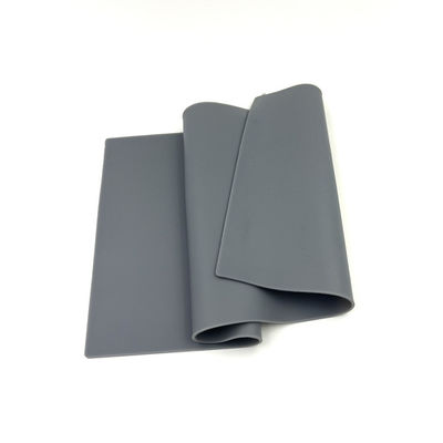 Tấm cao su silicon có thể co giãn màu xám Độ dày 2 mm Nhiệt độ cao