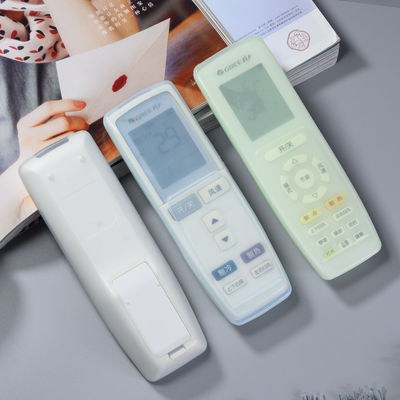 Tùy chỉnh Glow-In-The-Dark Silicone màu xanh lá cây bảo vệ / tay áo / vỏ cho điều hòa không khí điều khiển từ xa