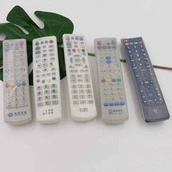 Phong cách đa dạng Clear TV Remote Điều hòa không khí Bộ điều khiển từ xa Vỏ/Vỏ/Vỏ bảo vệ bằng silicon