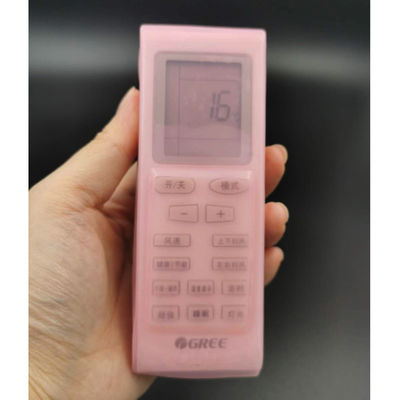 Tay/Vỏ/Vỏ bảo vệ bằng silicon trong suốt chống bụi cho điều khiển từ xa của máy điều hòa không khí GREE