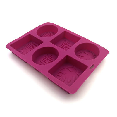Khuôn xà phòng silicon thực tế không độc hại chịu nhiệt 22,5x17x2,8cm