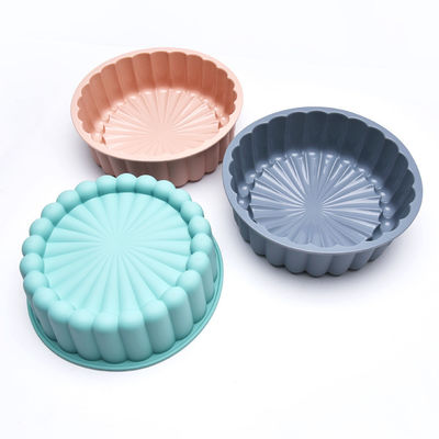 Khuôn Làm Bánh Silicone Hoa Hướng Dương Nhiều Màu Tái Sử Dụng 19.5x6.1cm