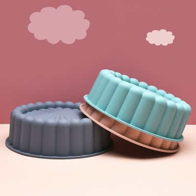 Khuôn Làm Bánh Silicone Hoa Hướng Dương Nhiều Màu Tái Sử Dụng 19.5x6.1cm