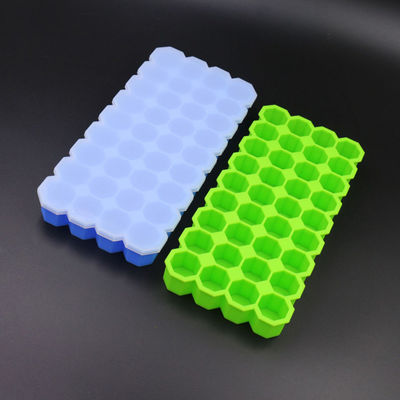 Khuôn làm đá silicon 36 khoang thực tế Không chứa BPA Dễ dàng bật lên có nắp
