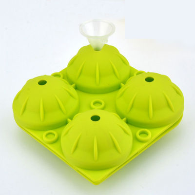 Khuôn làm đá silicon cấp thực phẩm 4 đường kính khoang 5cm cho rượu whisky