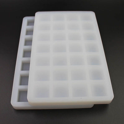 Khuôn Làm Kẹo Silicon Socola Trong Suốt 28 Lỗ 26x16x1.5cm