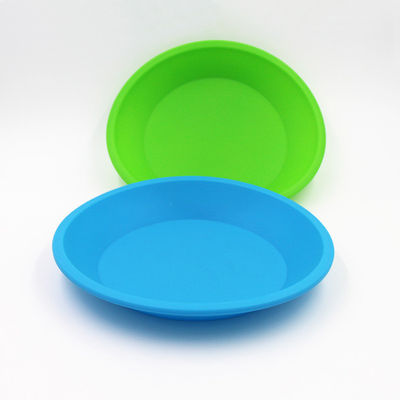 Chảo nướng silicon tại nhà không độc hại, khuôn tròn chống trượt để nướng