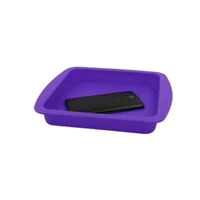 Khuôn Làm Bánh Silicon Vuông Bền Chống Rơi Nhiều Màu