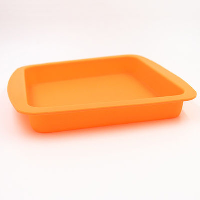 Khuôn Làm Bánh Silicon Vuông Bền Chống Rơi Nhiều Màu