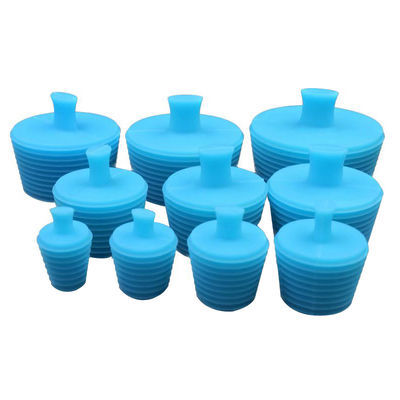 Nút chai silicone kín màu xanh tái sử dụng đa năng bền