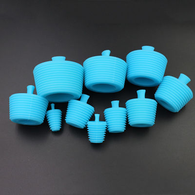 Nút chai silicone kín màu xanh tái sử dụng đa năng bền