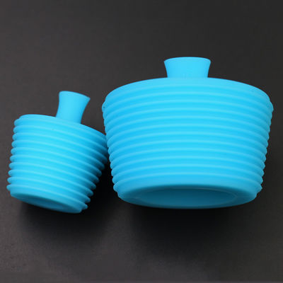 Nút chai silicone kín màu xanh tái sử dụng đa năng bền