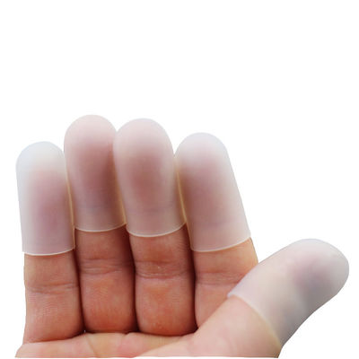 Tay áo ngón tay silicon có thể tái sử dụng trong suốt Đa năng bền