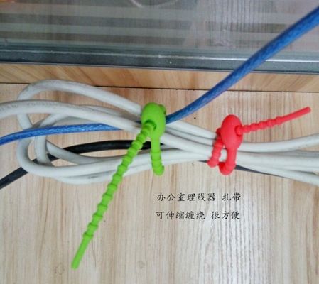 Dây cáp cao su silicon đa năng không vị không vị để ràng buộc có thể tái sử dụng
