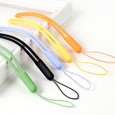 Nguồn cung cấp cao su silicon nhiều màu chắc chắn Dây đeo điện thoại di động Không mùi