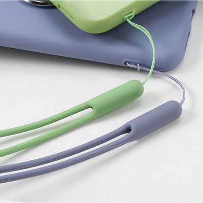 Nguồn cung cấp cao su silicon nhiều màu chắc chắn Dây đeo điện thoại di động Không mùi