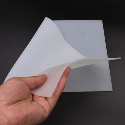 Tấm cao su silicon màu trắng sữa Độ dày cách nhiệt 0,1mm 0,2mm 1mm