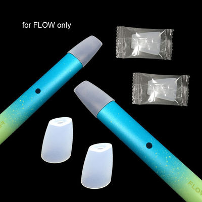 Mẹo nhỏ giọt bằng silicon bền 510 dùng một lần, nắp ống ngậm cao su không mùi