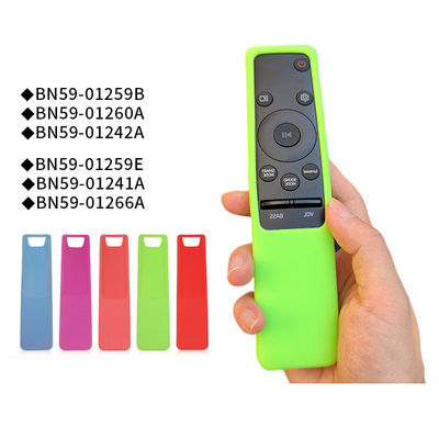 Vỏ bảo vệ silicon mềm nhiều màu chống bụi cho điều khiển từ xa Samsung Smart TV BN59