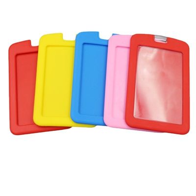 Chủ thẻ ID silicon bền nhiều màu Chống nước đa năng