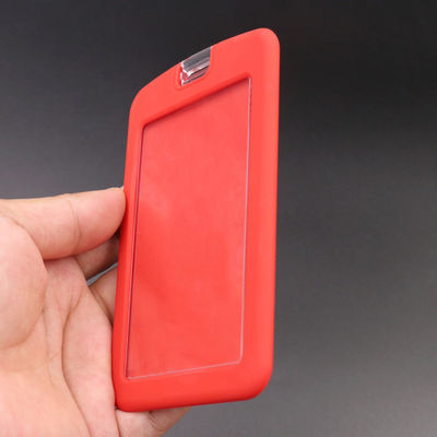 Chủ thẻ ID silicon bền nhiều màu Chống nước đa năng