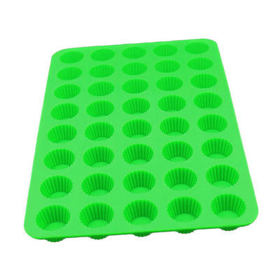 Khuôn bánh silicon tái sử dụng chịu nhiệt 40 lỗ sâu không dính