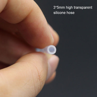 Ống silicone trắng vô hại y tế Nhẹ chắc chắn