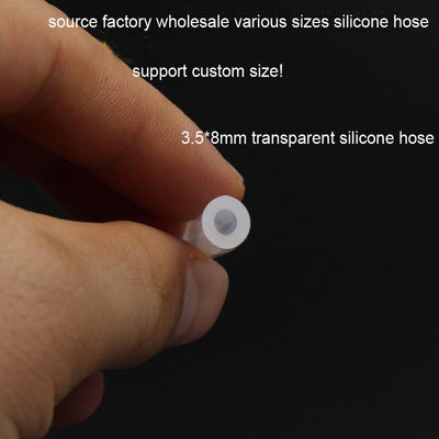 Ống silicone trắng vô hại y tế Nhẹ chắc chắn