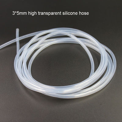 Ống silicone trong suốt không mùi 2x4mm 3x5mm 5x7mm có thể mở rộng