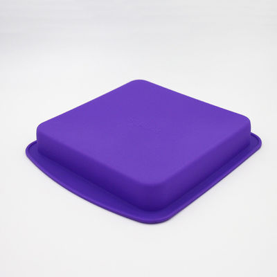 Khuôn làm bánh silicon gia dụng không chứa BPA Hình vuông thực tế
