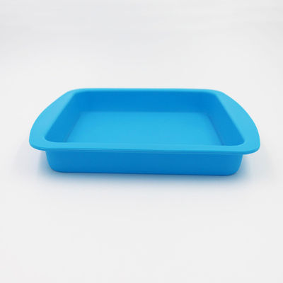 Khuôn làm bánh silicon gia dụng không chứa BPA Hình vuông thực tế