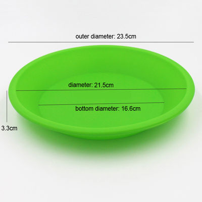 Khuôn bánh silicon tròn cấp thực phẩm Chảo chịu nhiệt không độc hại